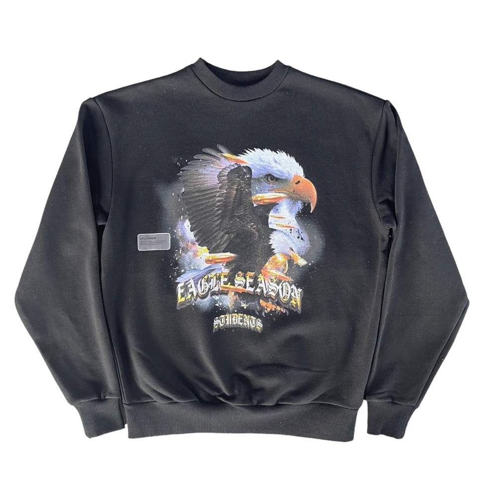 Students White Eagle Season Crewneck